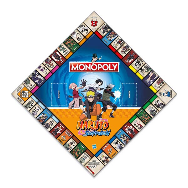 Naruto: Monopoly Naruto Shippuden *Deutsche Version* - Brettspiel