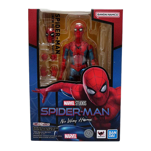 Spider-Man: No Way Home - Spider-Man (New Red & Blue Suit) - S.H. Figuarts - Actionfigur - 15 cm
