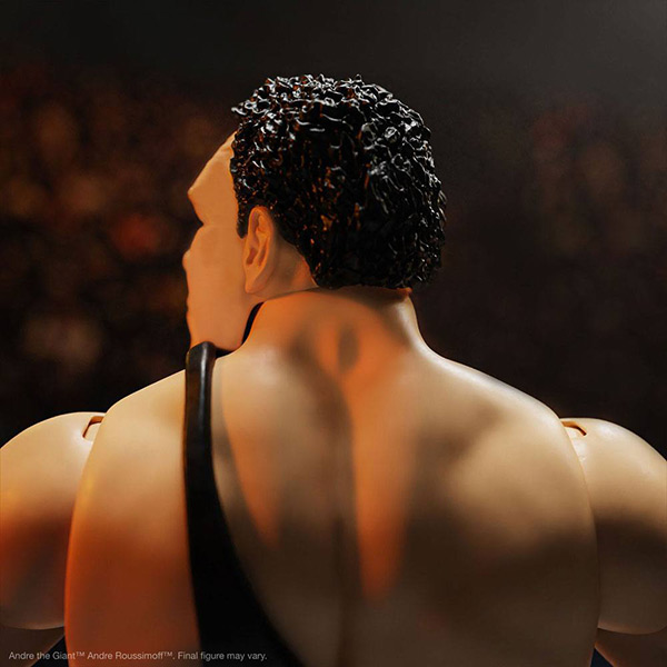 WWE WrestleMania: Andre The Giant (Black Singlet) - Ultimates Actionfigur - 20 cm