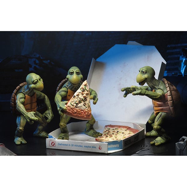 Teenage Mutant Ninja Turtles: (1990er Verfilmung) - Baby Turtles - Actionfiguren 4er-Pack - 10 cm