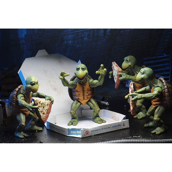 Teenage Mutant Ninja Turtles: (1990er Verfilmung) - Baby Turtles - Actionfiguren 4er-Pack - 10 cm