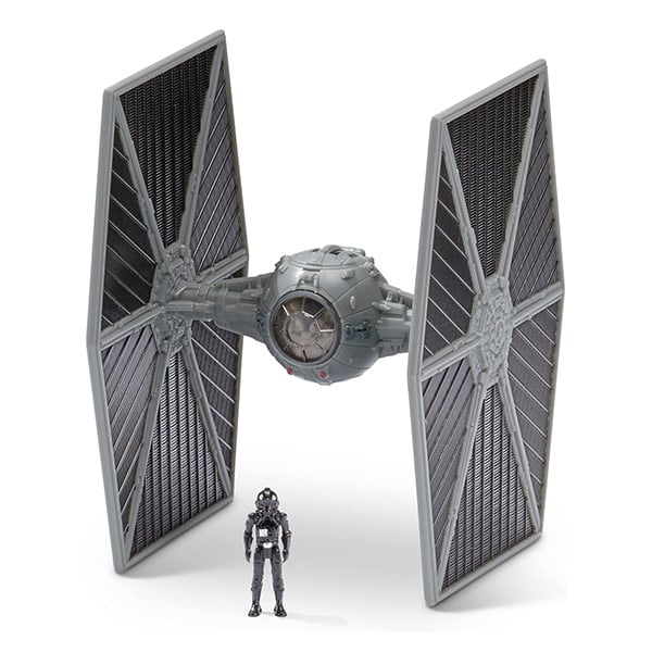 Star Wars: Micro Galaxy Squadron - TIE Fighter 7.6 cm Fahrzeug & 2,5 cm TIE Pilot Micro Figure
