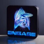 Star Trek: Sternenflotten-Logo 3D - Wandleuchte / Deko-Leuchte