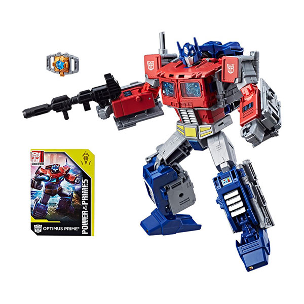 Transformers: Generations Power of the Primes Leader Class - Evolution Optimus Prime - Actionfigur - E1147 - 22 cm