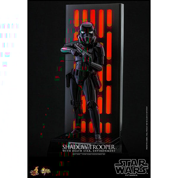 Hot Toys: Star Wars - Shadow Trooper with Death Star Environment - Movie Masterpiece - Actionfigur 1/6 - 30 cm