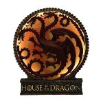 House of the Dragon: Logo - LED-Lampe - 20 cm