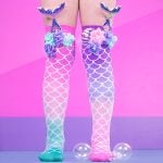 MADMIA: Mermaid Tails - Meerjungfrau - Socken