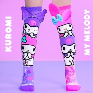 MADMIA: Kuromi & My Melody - Socken