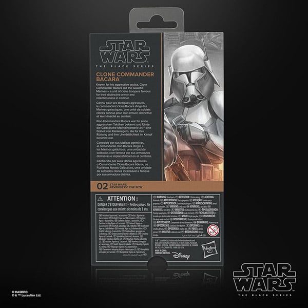 Star Wars: Black Series - Revenge of the Sith - Clone Commander Bacara (Episode III) - G0883 - 15 cm