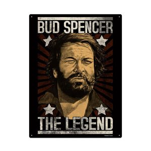 Bud Spencer: The Legend - Blechschild - 30 x 40 cm