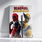 Marvel: Deadpool & Wolverine Action 02 -Best Friends - Holzdruck - 35 x 50 cm