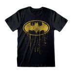 Batman: Dripping Symbol - Schwarz - T-Shirt