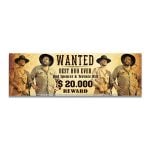 Bud Spencer & Terence Hill: Emaille Tasse / Kaffeetasse - Wanted