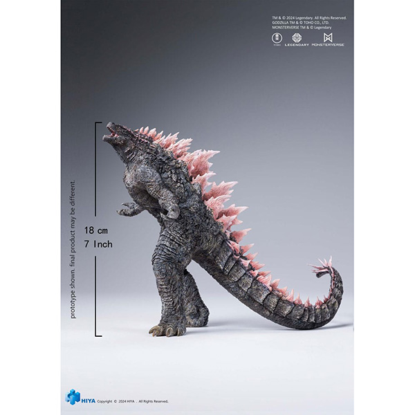Godzilla: The New Empire Exquisite Stylist - Godzilla x Kong - Evolved Ver. Actionfigur - 18 cm