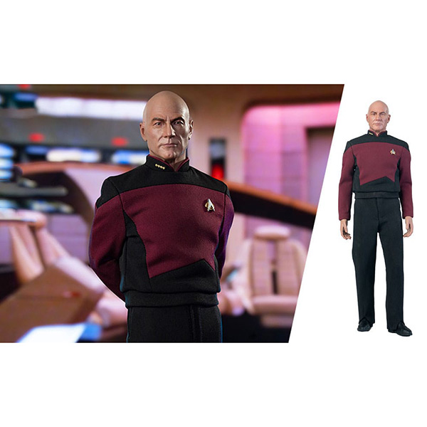 Star Trek: The Next Generation - Captain Jean-Luc Picard (Essential Duty Uniform) - Actionfigur 1/6 - 30 cm