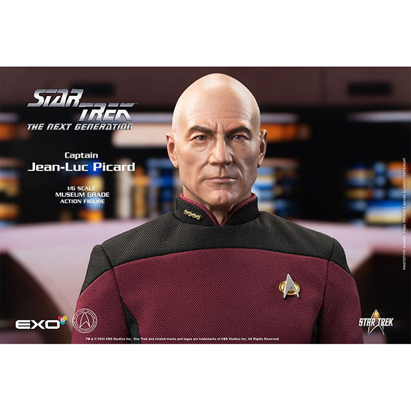 Star Trek: The Next Generation - Captain Jean-Luc Picard (Essential Duty Uniform) - Actionfigur 1/6 - 30 cm
