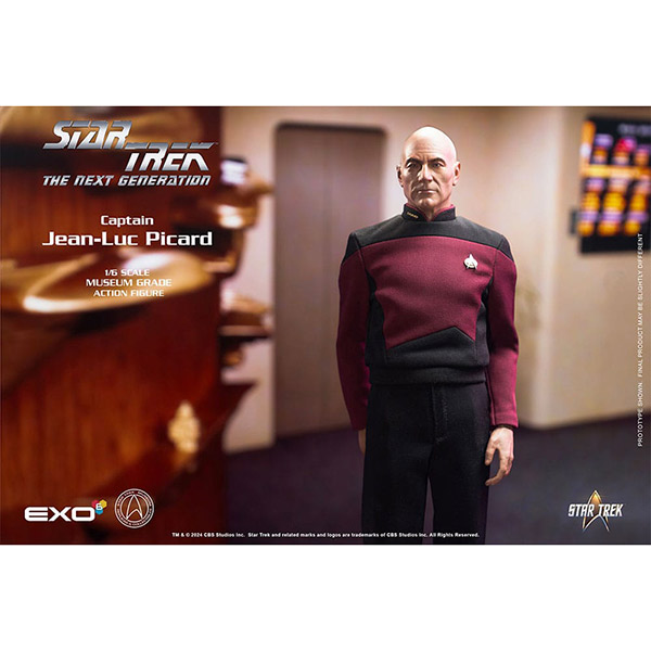 Star Trek: The Next Generation - Captain Jean-Luc Picard (Essential Duty Uniform) - Actionfigur 1/6 - 30 cm