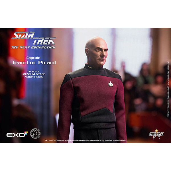 Star Trek: The Next Generation - Captain Jean-Luc Picard (Essential Duty Uniform) - Actionfigur 1/6 - 30 cm