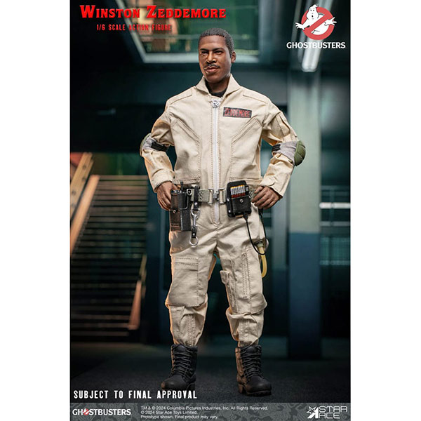 Ghostbusters: 1984 - Winston Zeddemore - Actionfigur 1/6 - 30 cm