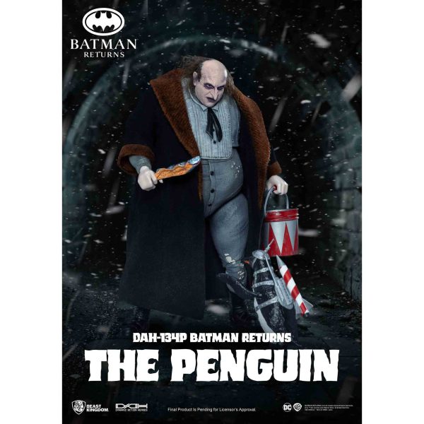 Batman: Dynamic 8ction Heroes Actionfigur - The Penguin (Batman Returns) - DAH-134P - 17 cm