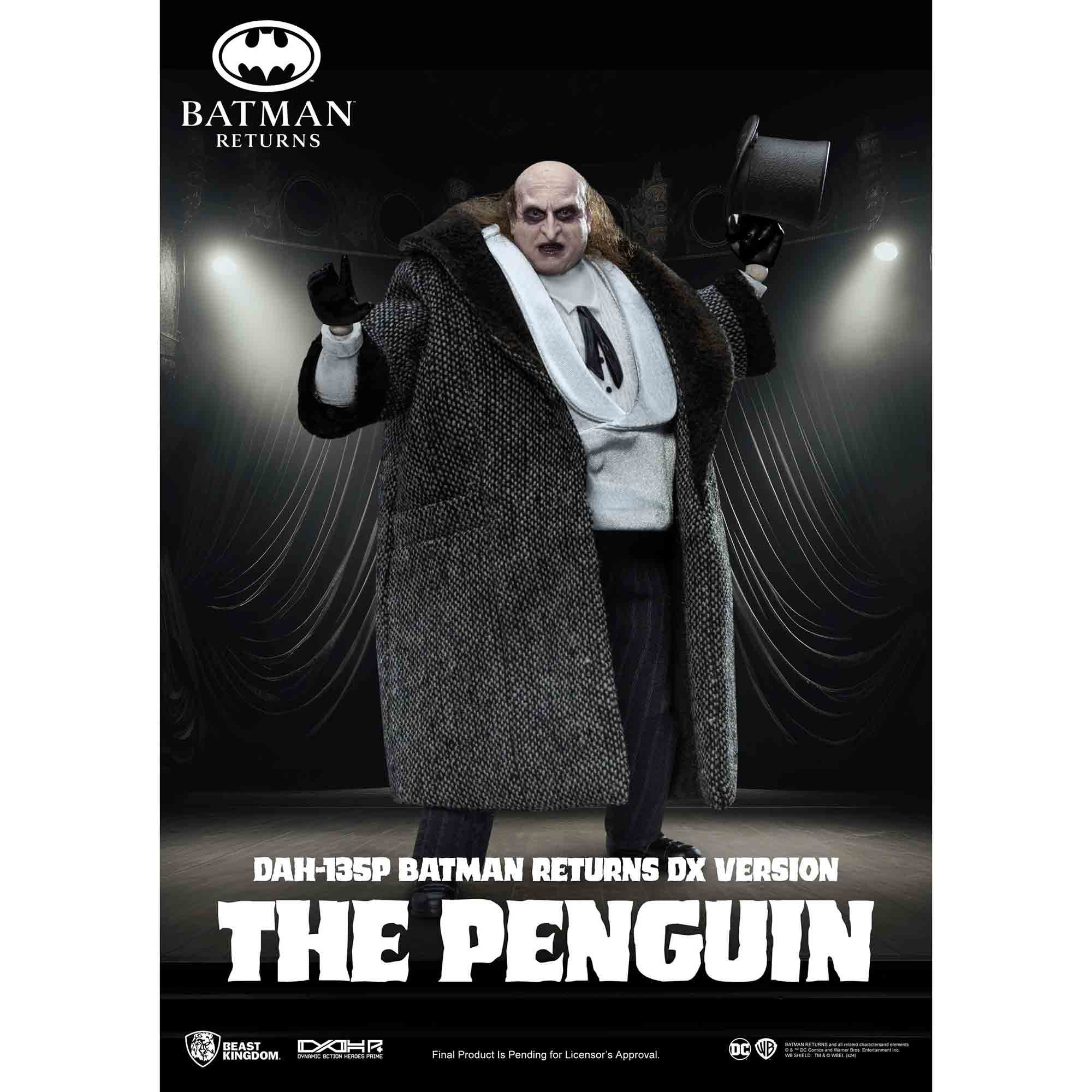 Batman: Dynamic 8ction Heroes Actionfigur - The Penguin DX (Batman Returns) - DAH-135P - 17 cm