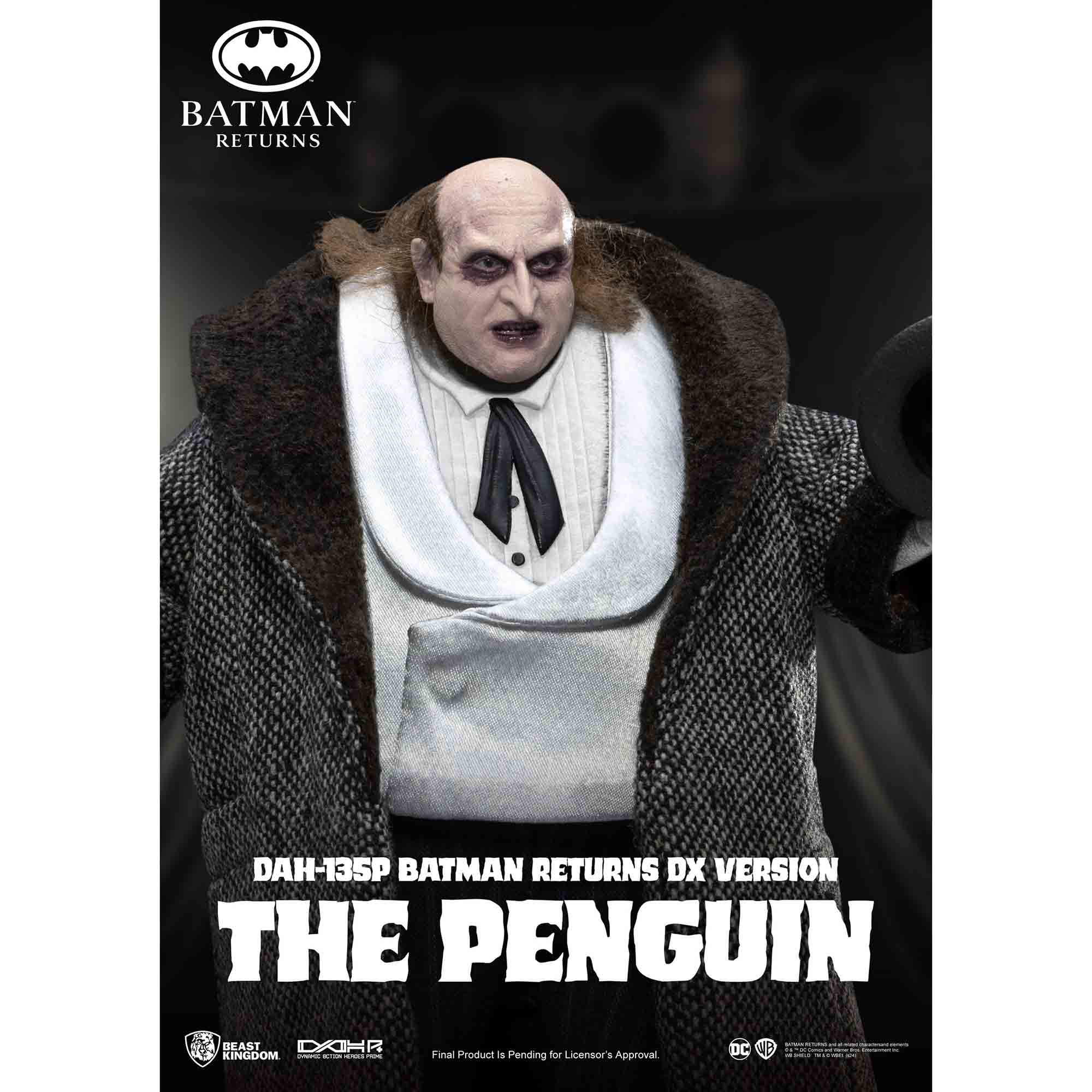 Batman: Dynamic 8ction Heroes Actionfigur - The Penguin DX (Batman Returns) - DAH-135P - 17 cm