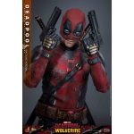 Hot Toys: Deadpool & Wolverine - Deadpool (Battling Version) - Movie Masterpiece - Actionfigur 1/6 - 31 cm