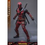 Hot Toys: Deadpool & Wolverine - Deadpool (Battling Version) - Movie Masterpiece - Actionfigur 1/6 - 31 cm
