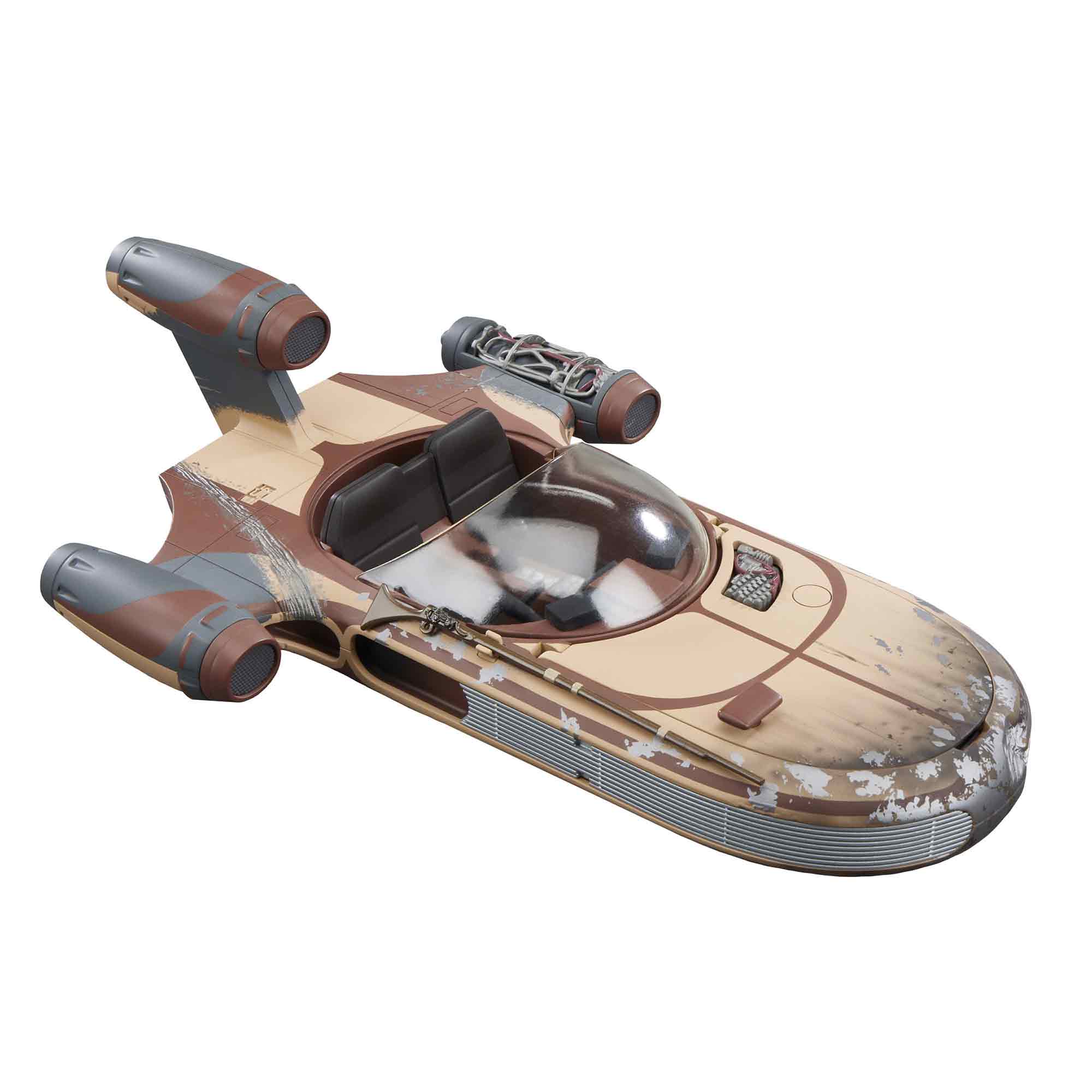 Star Wars: Vintage Collection - Kenner - Fahrzeug - Episode IV - Landspeeder & Luke Skywalker (Tatooine) - Actionfigur - G0673 - 10 cm