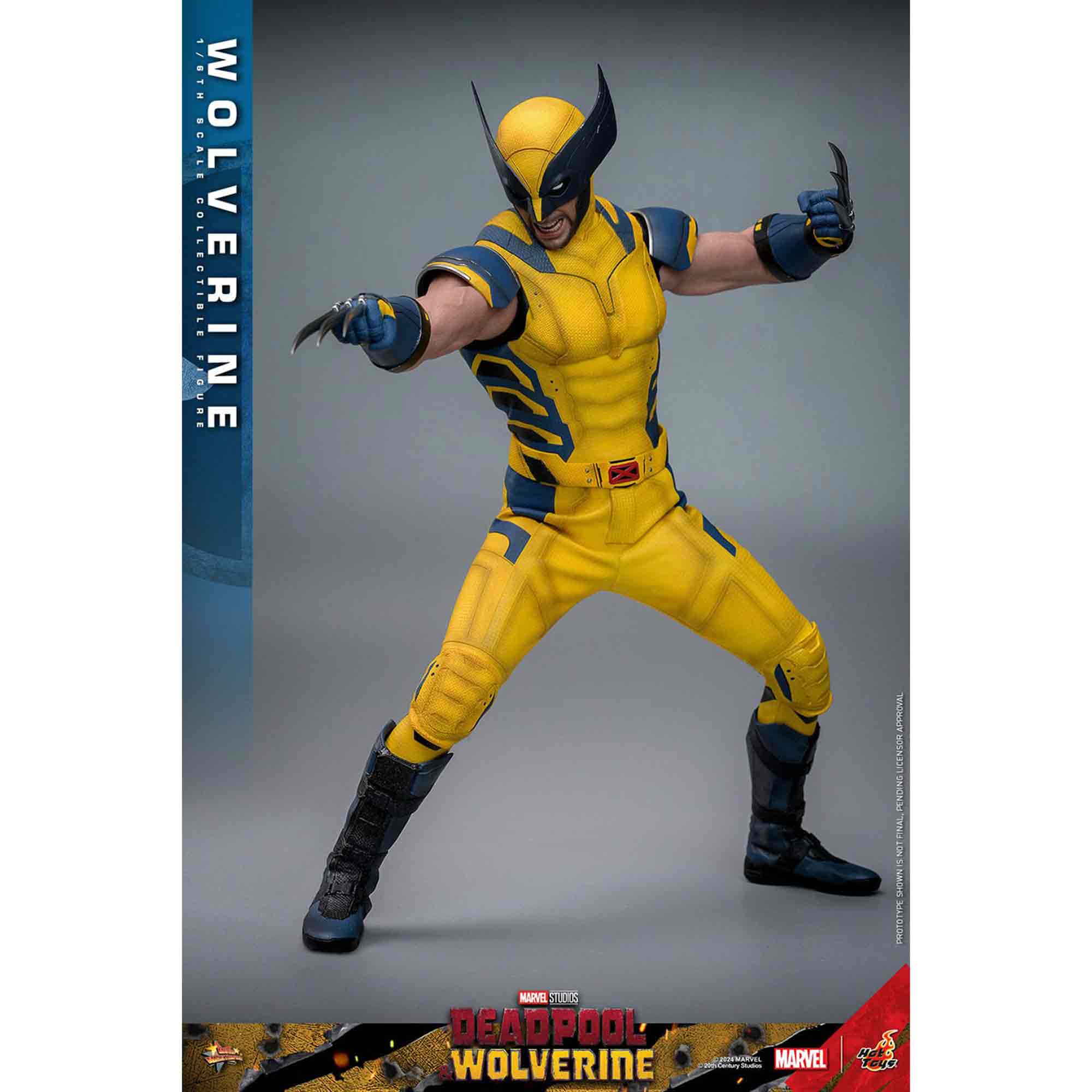 Hot Toys: Deadpool & Wolverine - Wolverine - Movie Masterpiece - Collector Edition - Actionfigur 1/6 - 31 cm