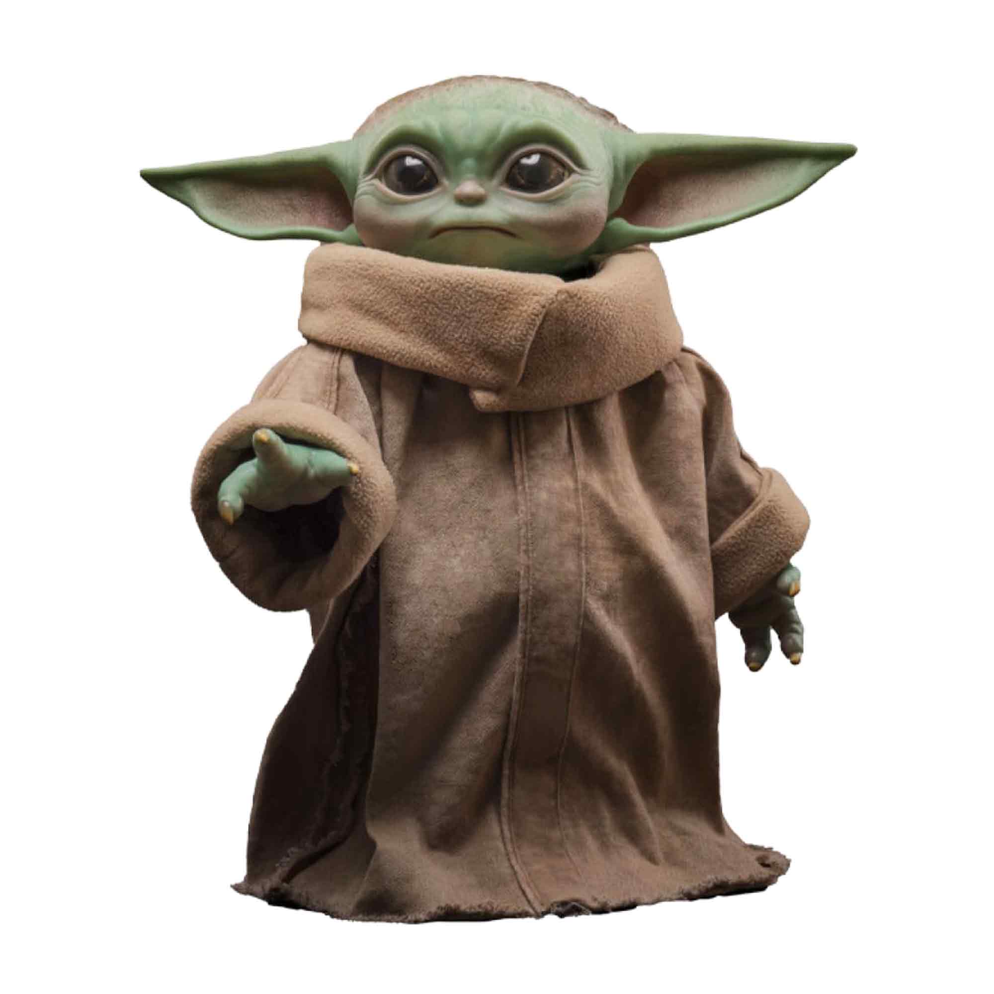 Hot Toys: Star Wars - The Mandalorian - Grogu - Masterpiece - Life-Size Actionfigur 1/1 - 37 cm
