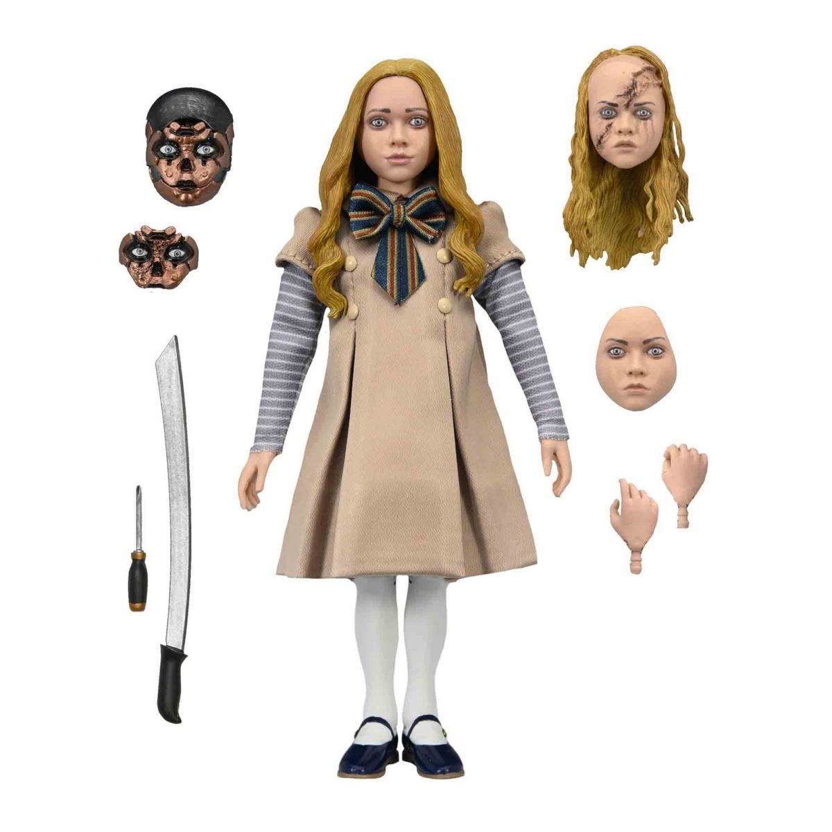 Mit dieser detailgetreuen M3GAN Actionfigur bringt NECA die unheimliche Protagonistin des Kinohits originalgetreu in Ihre Sammlung.