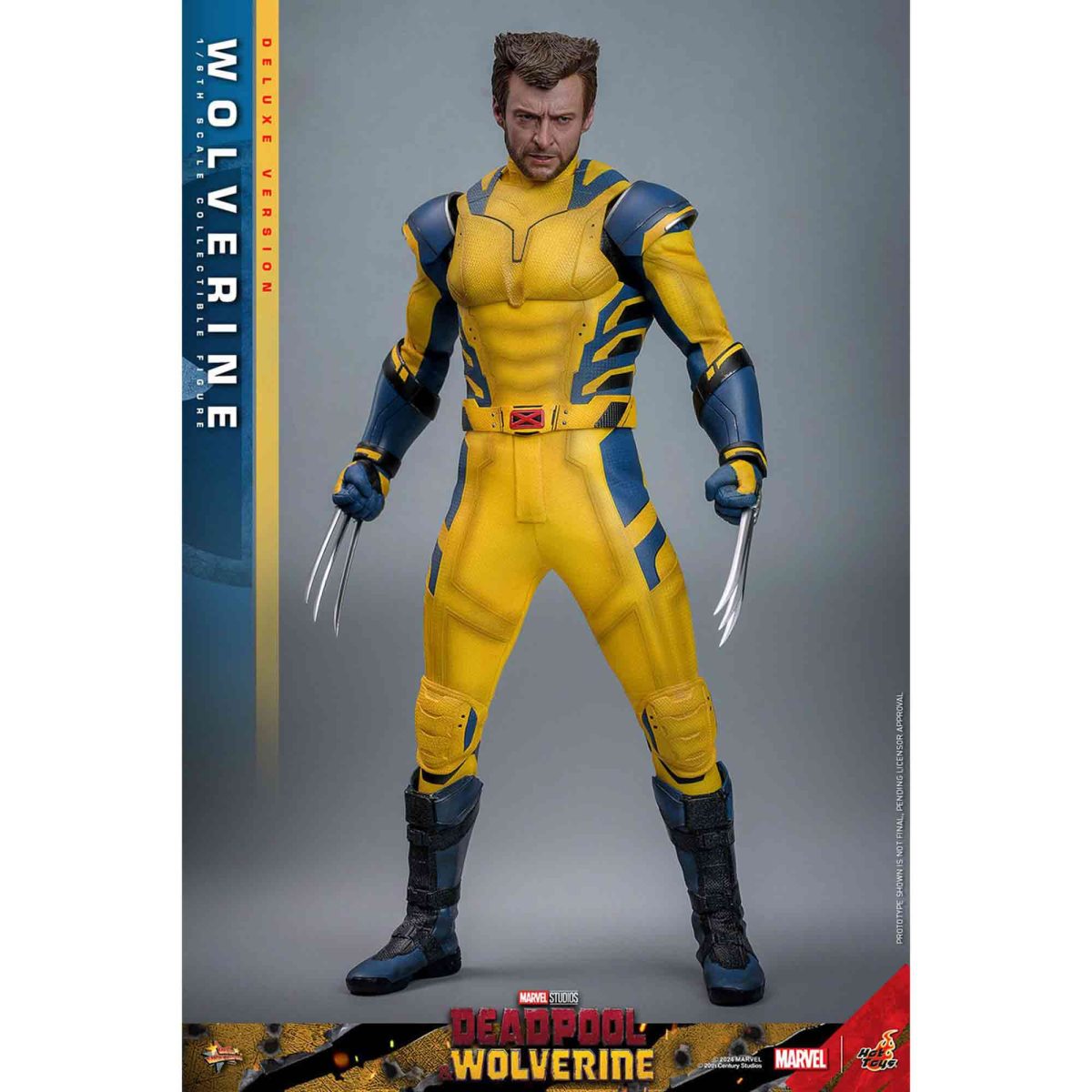 Hot Toys: Deadpool &amp; Wolverine -Wolverine - Movie Masterpiece - Deluxe Version - Actionfigur 1/6 - 31 cm