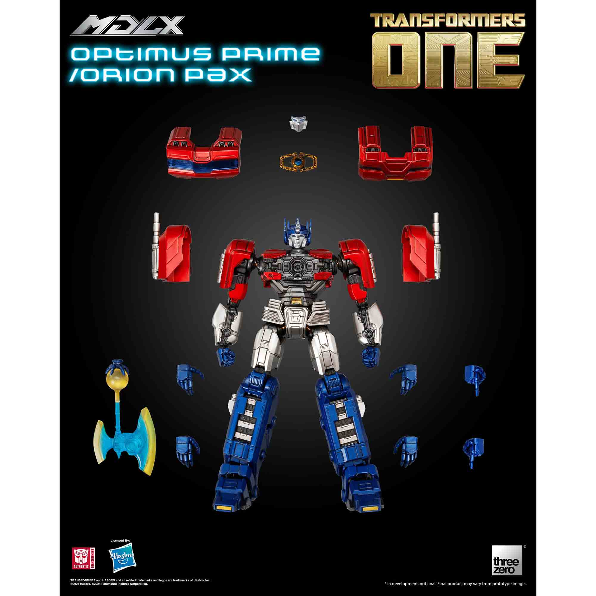 Transformers: One - Optimus Prime/Orion Pax - MDLX Actionfigur - 16 cm