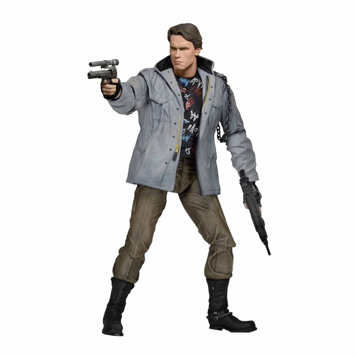 Terminator: T-800 (Tech Noir) - Ultimate Actionfigur - 18 cm