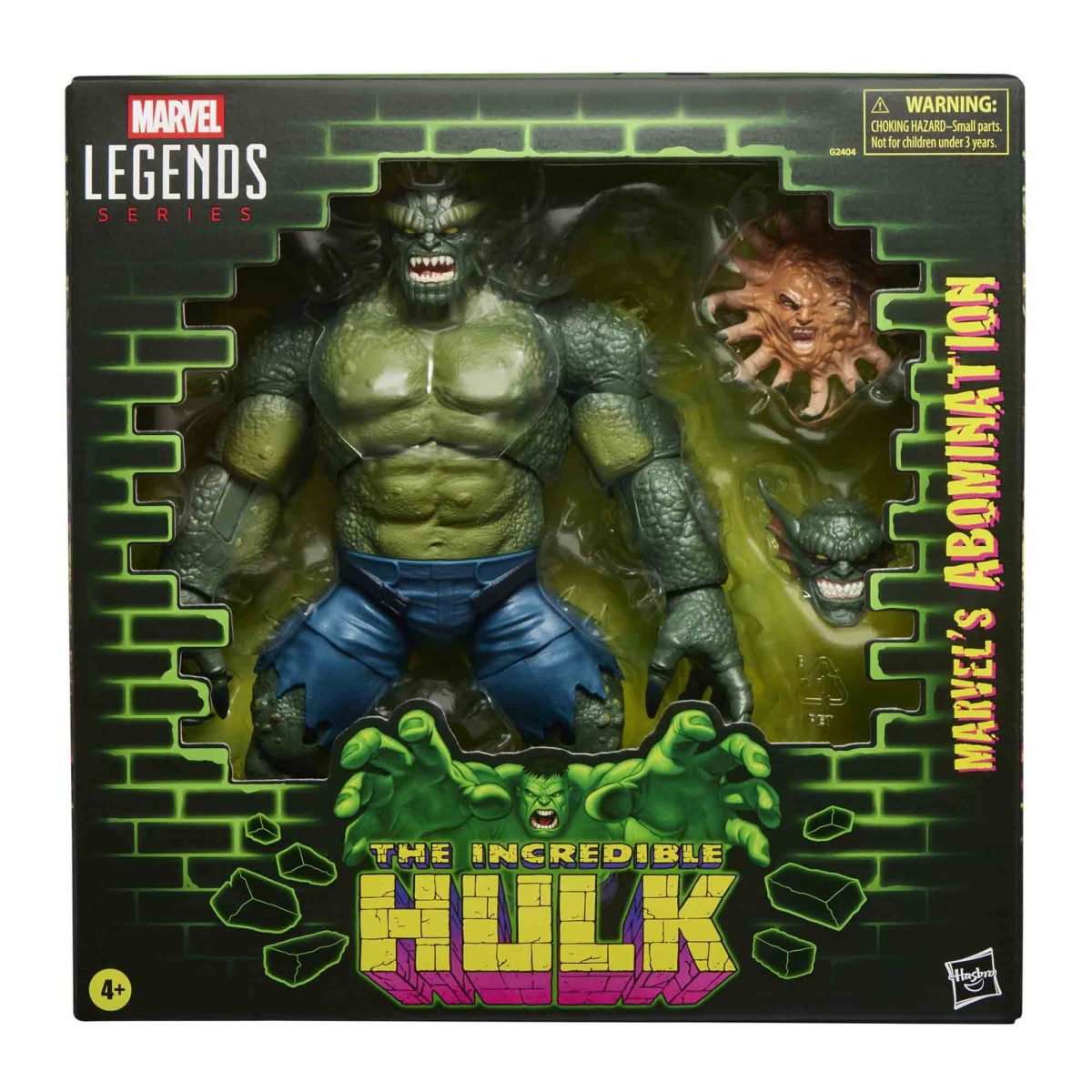Marvel Legends: The Incredible Hulk - Marvels Abomination - Actionfigur - G2404 - 15 cm