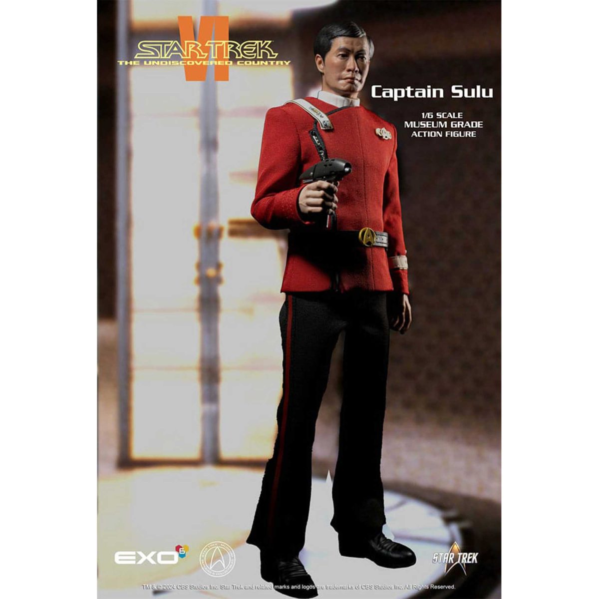 Star Trek: VI - Das unentdeckte Land Captain Hikaru Sulu - Actionfigur 1/6 - 29 cm