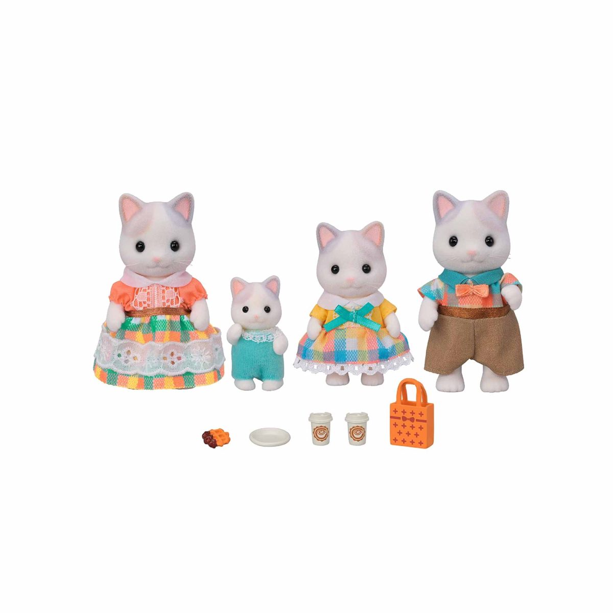 Sylvanian Families: Milchkatzen Familie - Figuren Set - 5738