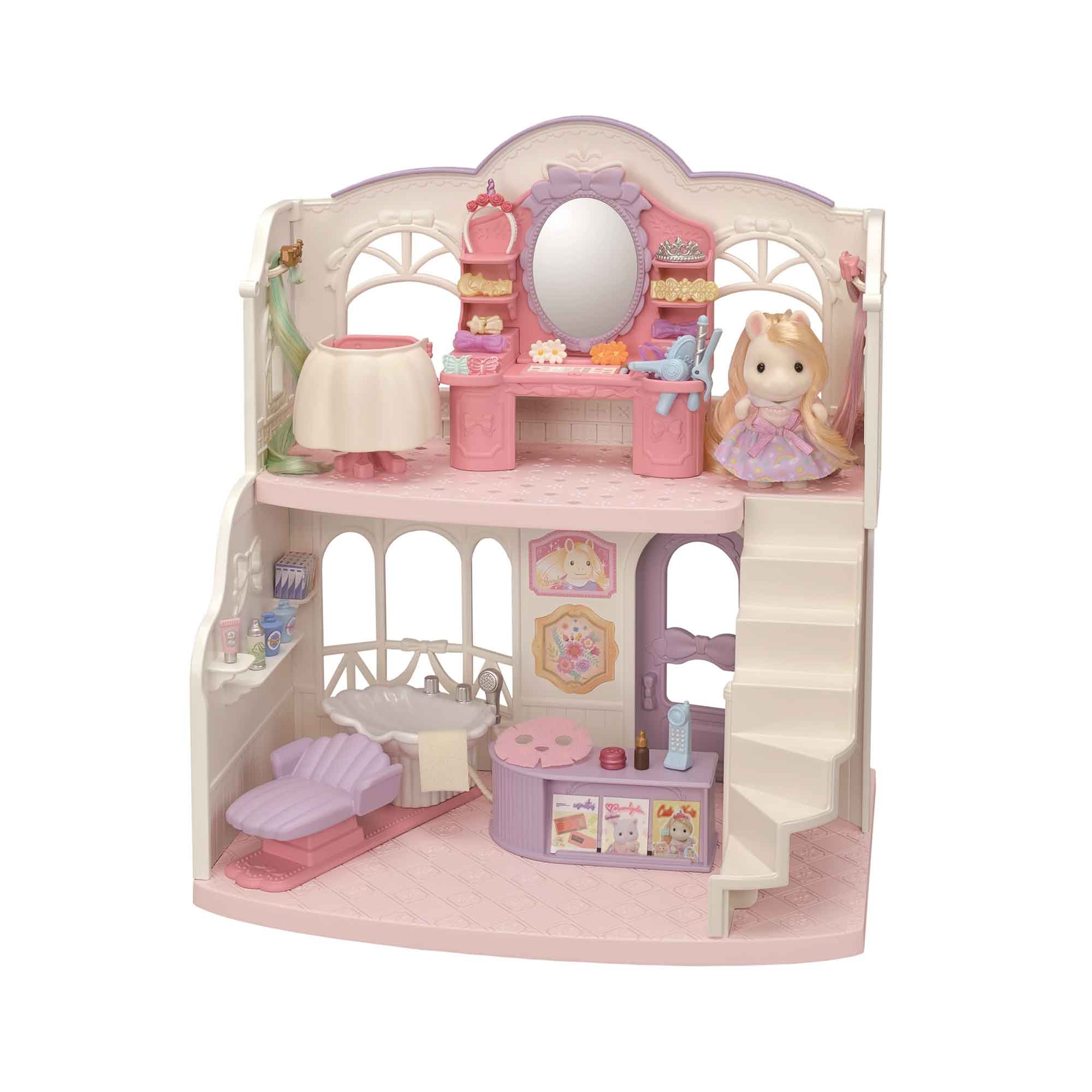 Sylvanian Families: Pony Friseursalon - Set mit Zubehör und Figur - 5642